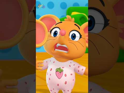 Hickory Dickory Dock #shorts #nurseryrhymes #kidssongs #preschool #ytshorts