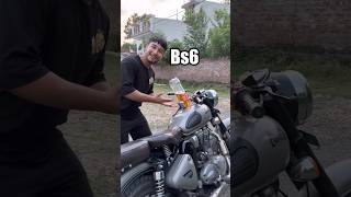 Bs6 bullet 350 Mileage test #minivlog #bullet350 #mileage_test #shorts #tranding