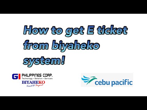 BIYAHEKO| E-TICKET