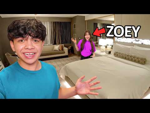 I Stayed OVERNIGHT with Zoey in a Hotel