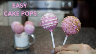 Easy Cake Pop Tutorial