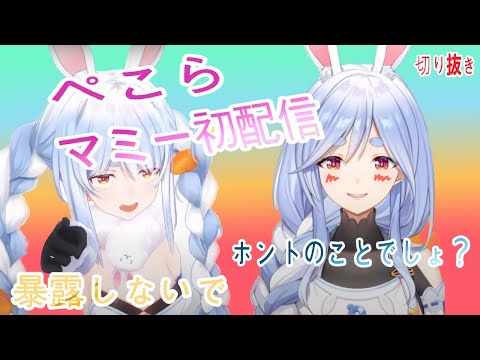 兎田ぺこら【初配信】こんにちは！ぺこらマミーです♪【ぺこらマミー初めてゲームに挑戦】〜みどころまとめ〜切り抜き