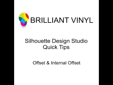 Silhouette Design Studio - Offset and internal offset feature