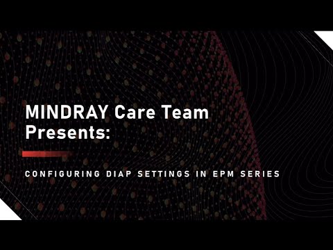 ePM DIAP Settings Video