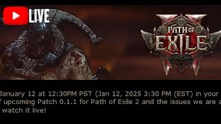 How Big is this PoE 2 Patch announcment? Surely they wouldn't stream it without new content 🙏