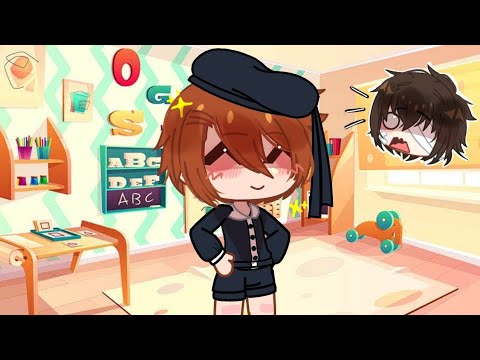 A normal day in kindergarten with soukoku! ||bsd||soukoku||Kindergarten au||gacha club||