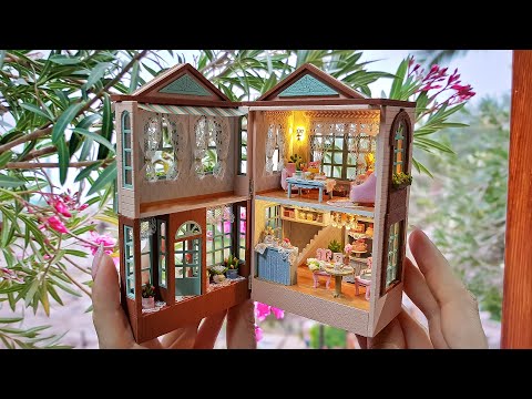 Miniature dollhouse kit "Manxing dessert shop" DIY small house series