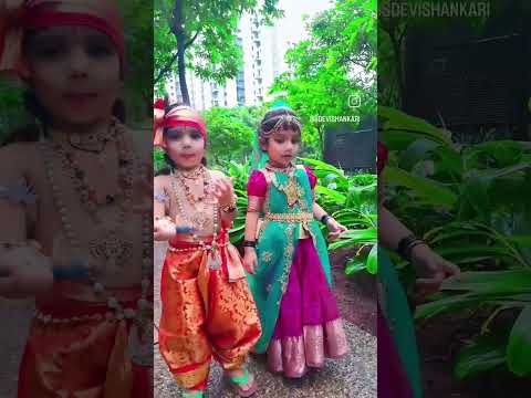 Our LittleRadhakrishna#viral#love#trending#cute#trendingshorts#twins#subscribe#like#share#viralvideo