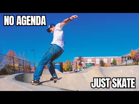 No Agenda Skate Session | Trying Tail Slides & New Tricks 🛹