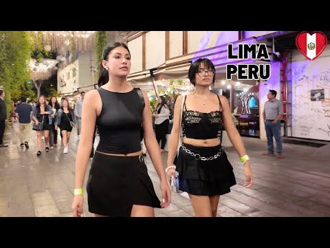 🇵🇪LIMA PERU - Mira Flores  Nightlife The BEST Keep Secret Of 2024