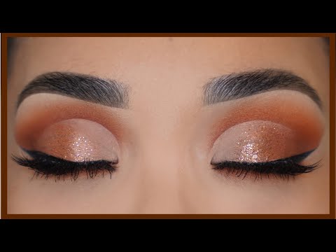 Maquillaje Anaranjado Para Ojos Encapotados\Parpados Caidos