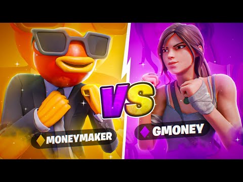 Moneymaker vs GMoney ($1000 Fortnite Wager)