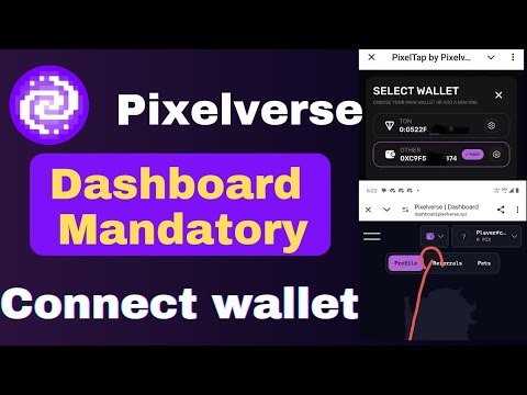 Pixelverse Dashboard task and wallet connect | pixel tap Airdrop update | crypto Airdrop