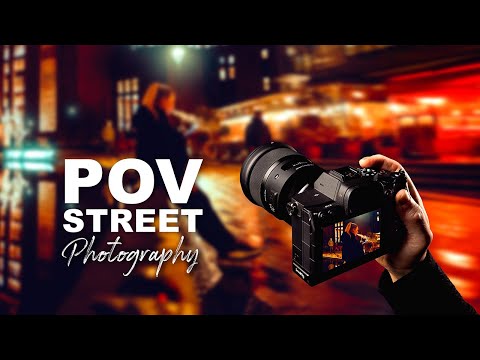 POV Street Photography in LOW LIGHT (Sony A7IV)