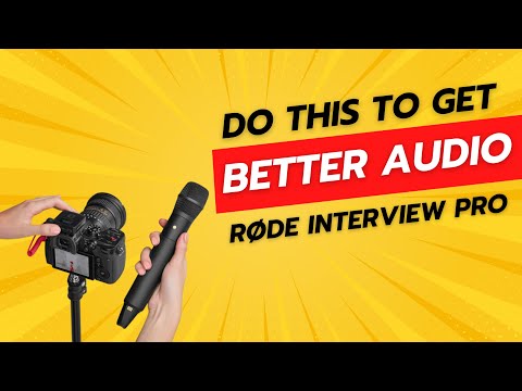 WHY THE RODE INTERVIEW PRO IS THIS BEST WIRELESS MIC FOR INTERVIEWS!!