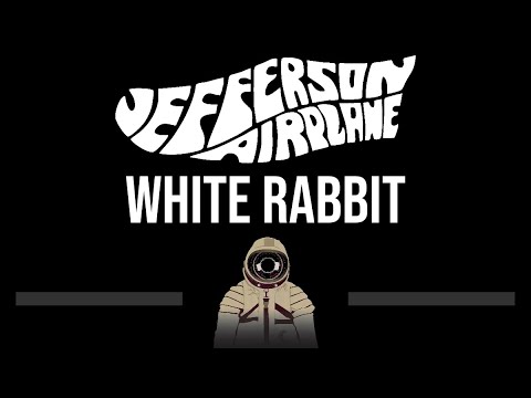 Jefferson Airplane • White Rabbit (CC) (Upgraded Video) 🎤 [Karaoke] [Instrumental Lyrics]