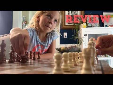 PLAYVIBE Wooden Chess Set