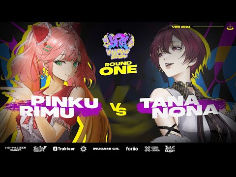 【#VRB2024】VIRTUAL RAP BATTLE 2024 - ROUND 1 ARENA 8 @PinkuRimu  VS  @TanaNona-JKT48V