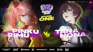 【#VRB2024】VIRTUAL RAP BATTLE 2024 - ROUND 1 ARENA 8 @PinkuRimu  VS  @TanaNona-JKT48V