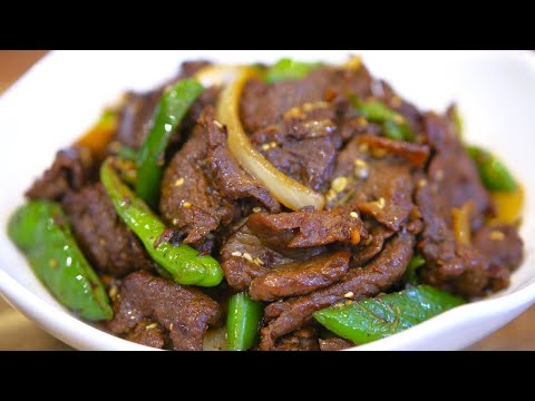 The Best Chinese Beef Stir Fry Recipe (Onion and Pepper Steak)