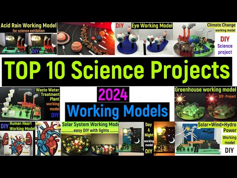 top 10 science projects and working models for science exhibition 2024 - #diyasfunplay