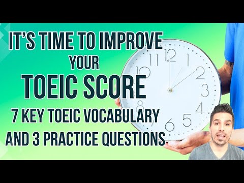 BUILD YOUR TOEIC SKILLS! TIPS TO ANSWER 3 DIFFICULT QUESTIONS AND 7 KEY TOEIC VOCABULARY! #toeictips