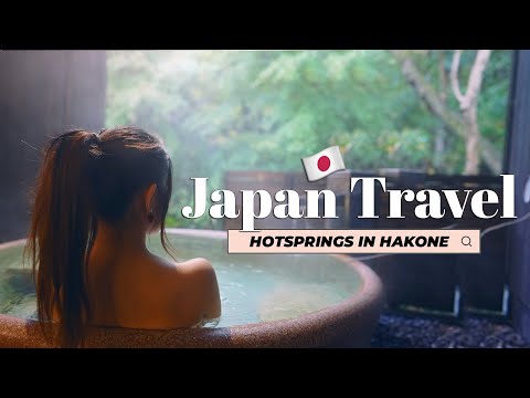 JAPAN TRAVEL VLOG: Hot springs in Hakone, Hakone museum & Driving to Tokyo | Living in Japan