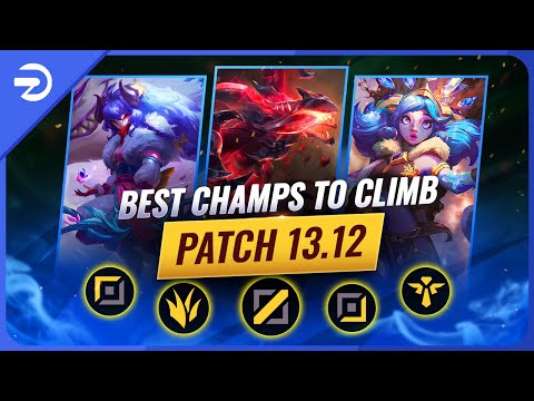 10 OP BUILDS & CHAMPS for EVERY ROLE on Patch 13.12 - League of Legends Season 13