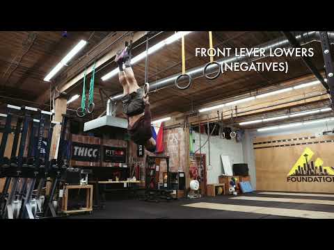 Front Lever Lowers (Negatives)