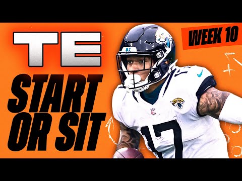 🔥 WEEK 10 TE MUST Start/Sit Analysis! 🚀 | 2024 Fantasy Football Advice