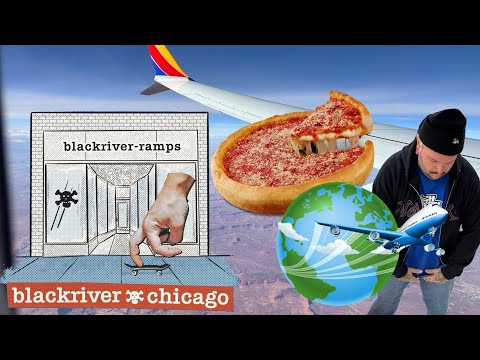 Flying over 2,000 miles to Tech Deck with my friends! - Chicagoland Ep 1