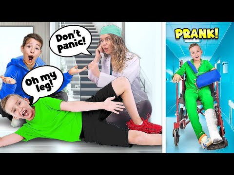 Kids VS Doctor - Fun PRANKS in the hospital!