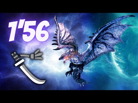 MHW Iceborne Silver Rathalos 1'56 Long Sword