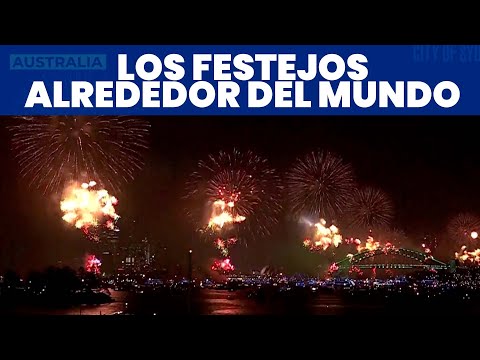 ¡BIENVENIDO 2025! EL MUNDO YA FESTEJA AÑO NUEVO