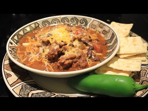 Awesome ~ Slow Cooker Chili w/ Black Beans ~ Crock Pot