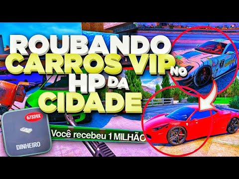 ROUBANDO LAMBORGHINI VIP DOS FOLGADOS GTA RP