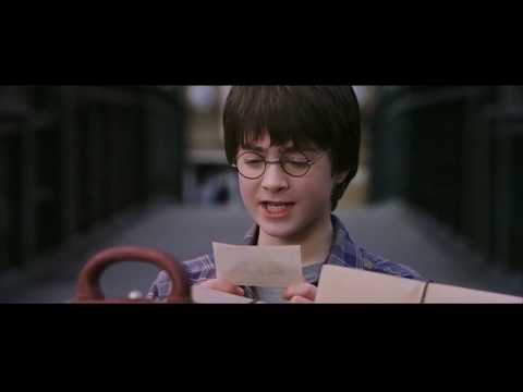 HARRY POTTER AND THE PHILOSOPHER'S STONE - PLATFORM 9 3/4 WITH SUBTITLES