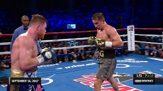 Classic Fight: Canelo vs. Golovkin 1