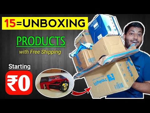 🔥 Unboxing 100% Free Products Loot | free sample products in india | free online Shopping 2022