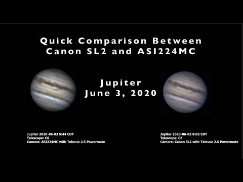 Canon DSLR VS ASI224MC | Which is better for planetary photography?