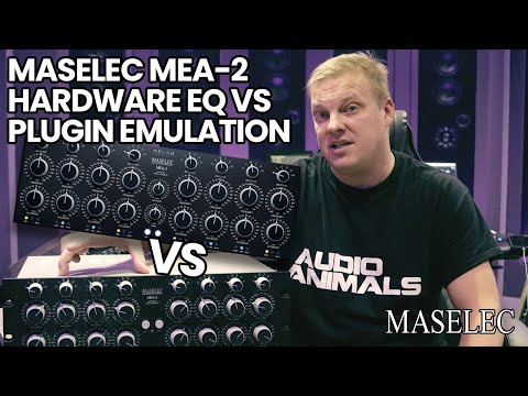 Maselec MEA-2 Hardware EQ VS Plugin Emulation (Relab Development)