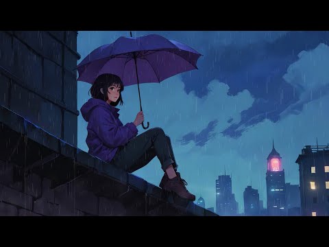 DEEP SLEEP Music with Rain Sounds to Healing of Stress, Anxiety and Depression - MELATONIN RELEASE