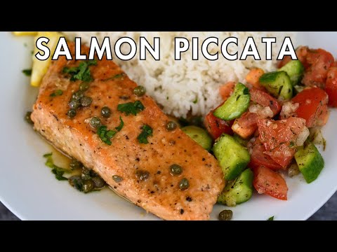 Easy Salmon Piccata (Restaurant-Quality in 7 Minutes!)