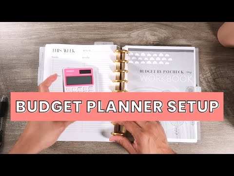 Budget Planner Setup | How To Start A budget | Cash Envelope System