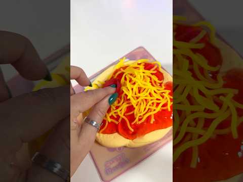 It’s a Pizza 🍕 Slime Kit #asmr #slime #sensory