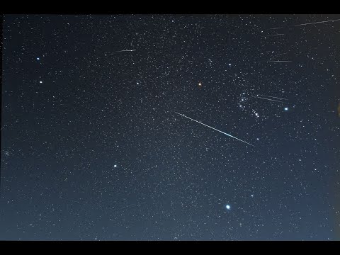 【2021年ふたご座流星群☆彡】10分で6個!!! UFOらしきものも撮影