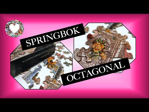 My First Octagonal Shaped Jigsaw Puzzle - Sweet Sentiments from Springbok