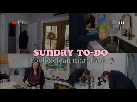 **NEW**TO-DO LIST-COOK CLEAN AND ORGANIZE WITH ME! MOTIVATIONAL- ASMR , HOMEMAKING