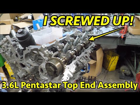 Fixing The Family Van! Chrysler 3.6L Pentastar V6 Engine Assembly Part 1 (Addressing Known Faults)