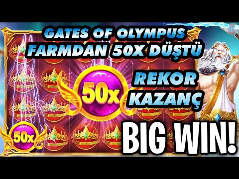 GATES OF OLYMPUS 💥 NASIL OYNANIR FARMDAN 50X DÜŞTÜ REKOR KAZANÇ GELDİ  #gatesofolympus #slot #casino